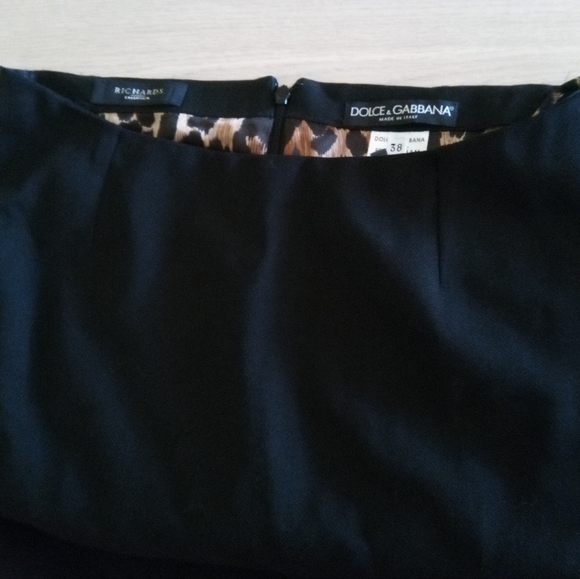 🔥Dolce & Gabbana Virgin Wool Knee Length Skirt - Picture 4 of 4